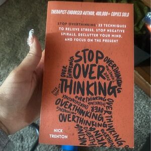 Stop Overthinking Book by Nick Trenton